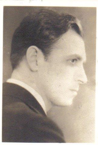 A young Leonard Falcone