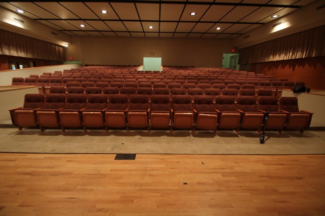 Blodgett Looking From the Stage